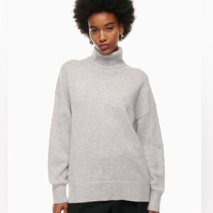 Aritzia Babaton Luxe Cashmere Turtleneck Sweater